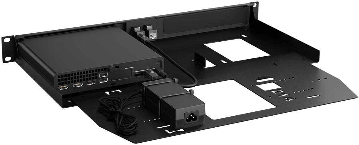 Rackmount.IT RM-HP-T3 Rack Mount Kit for HP Mini Desktop PCs, 1U — view 2