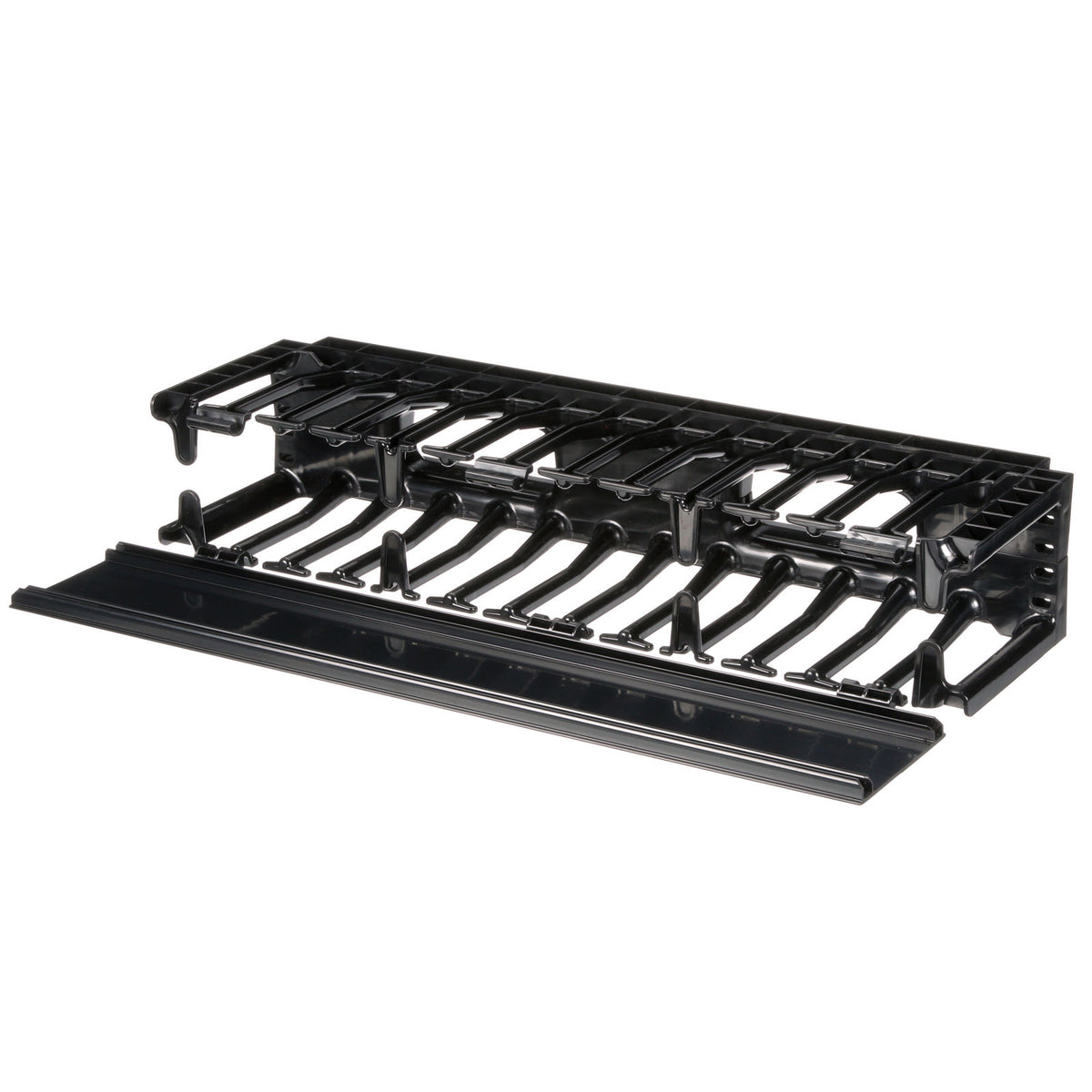 Panduit NMF2 NetManager High Capacity Cable Manager, 2U Front Only — view 3