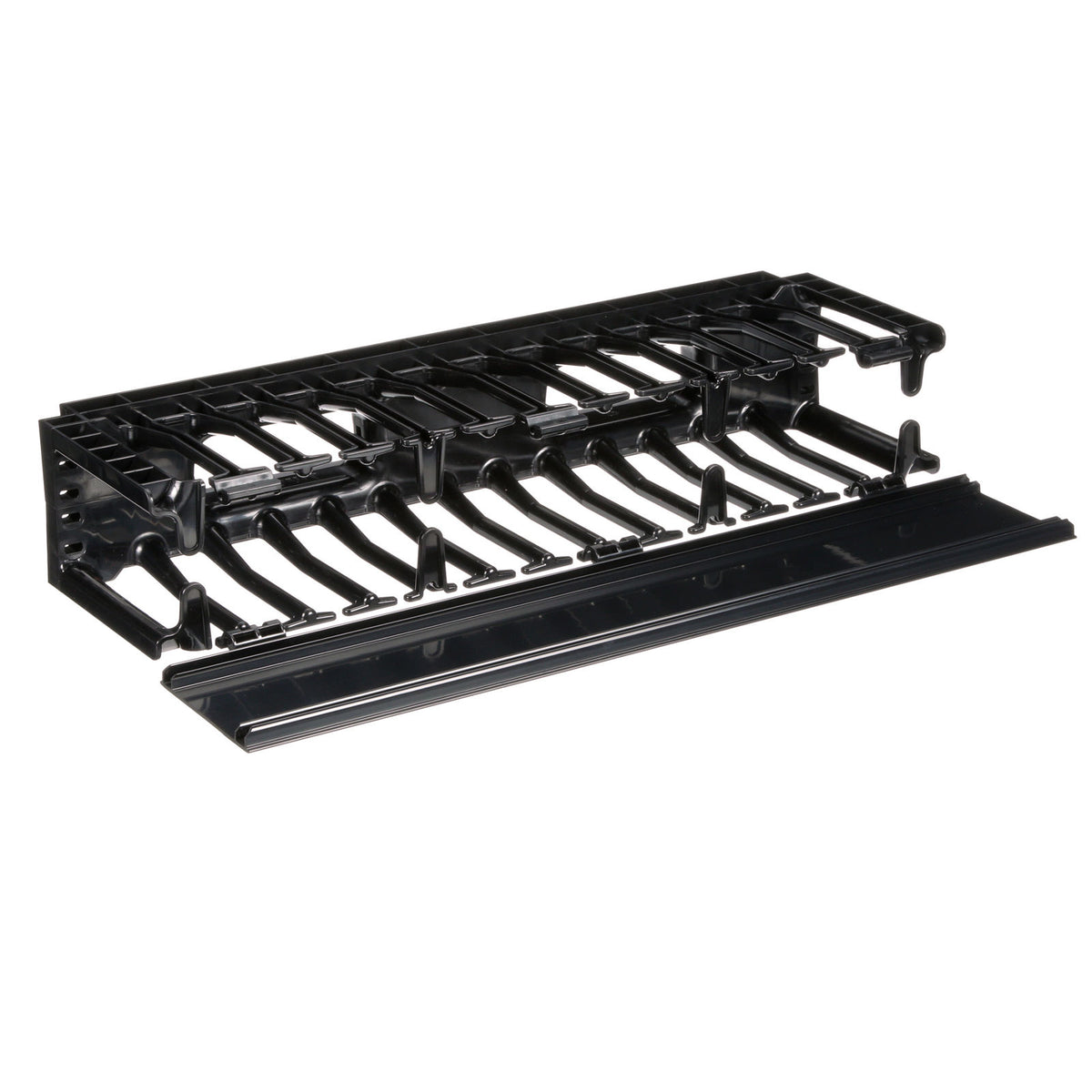 Panduit NMF2 NetManager High Capacity Cable Manager, 2U Front Only — view 2