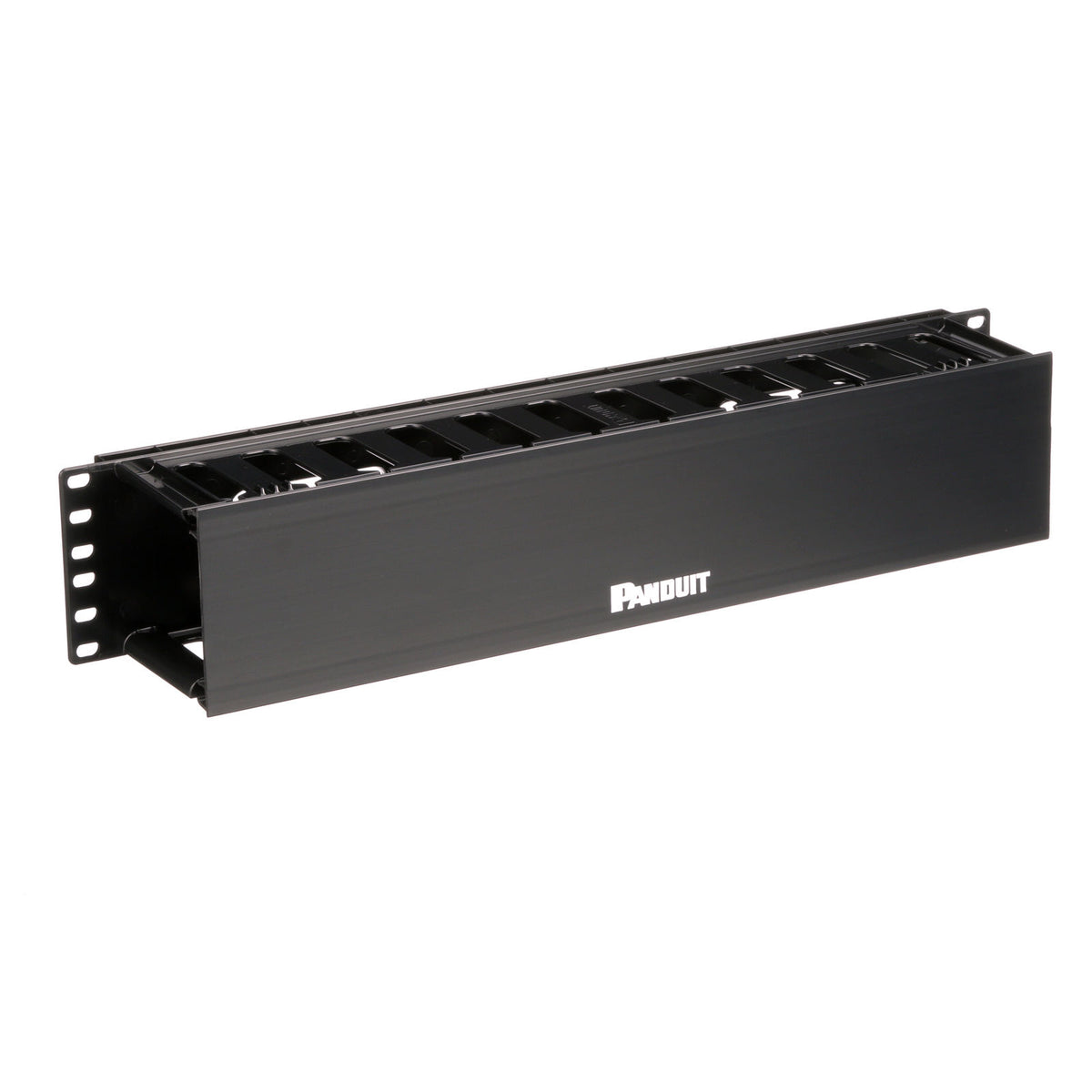 Panduit WMPF1E PatchLink Horizontal Cable Manager, 2U Front Only — view 2