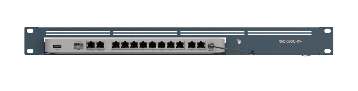 Rackmount.IT RM-CI-T24 Rack Shelf, 1U, Jet Black — view 3