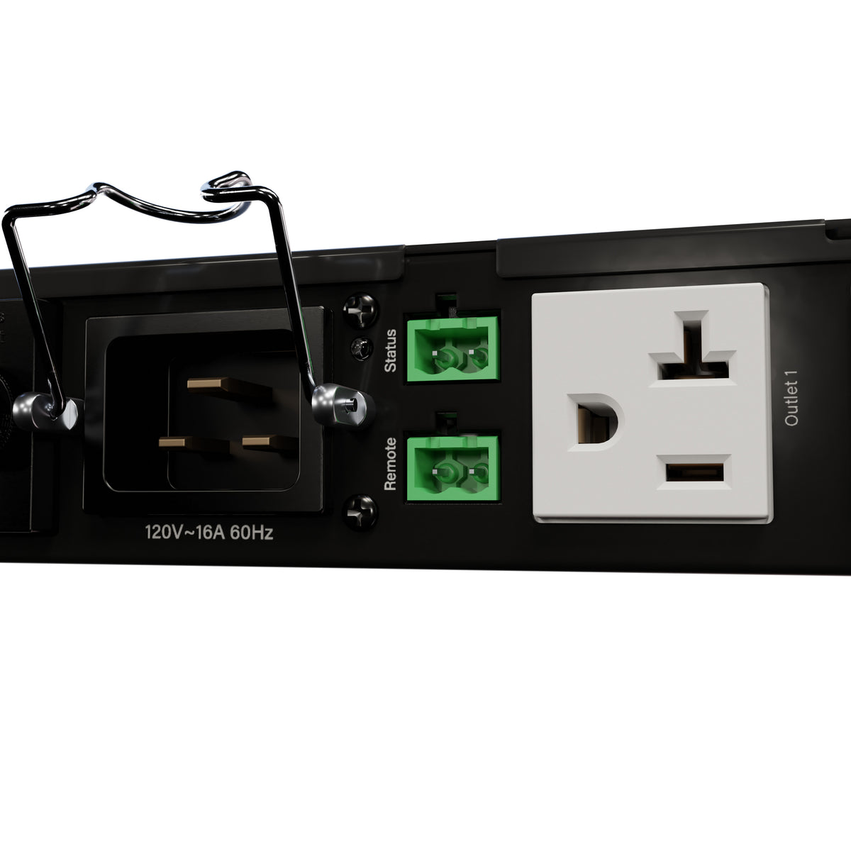 Middle Atlantic PDX-920R NEXSYS Rack PDU, 1U 120V 20A, (9) 5-15R — view 5