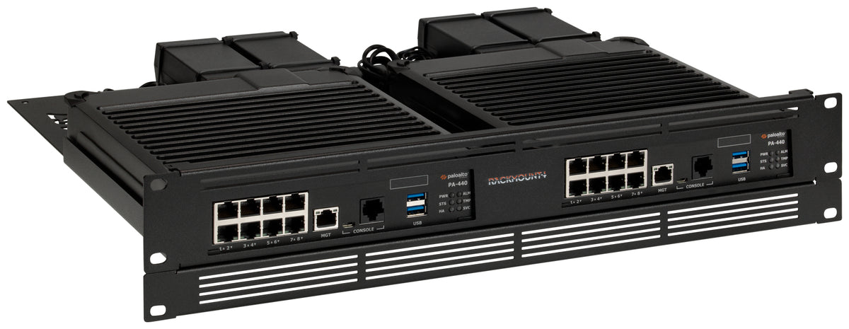 Rackmount.IT RM-PA-T10 Rack Mount Kit for Two Palo Alto PA-440, PA-450, PA-460 — view 2