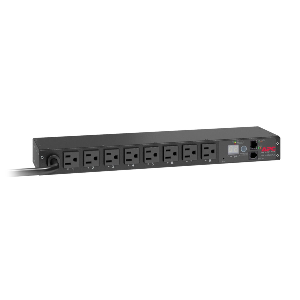 APC AP7900B Switched Rack PDU, 1U 120V 15A, (8) 5-15R — view 5