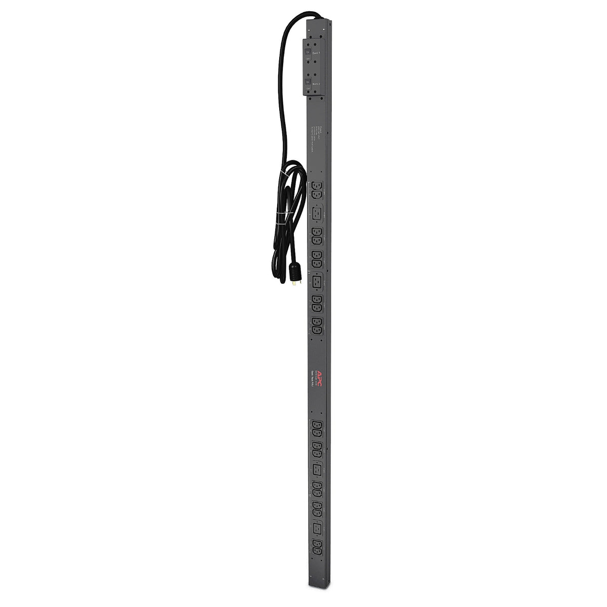 APC AP7541 Basic Rack PDU, 0U Vertical 208V 30A L6-30P, (20) C13 + (4) C19
