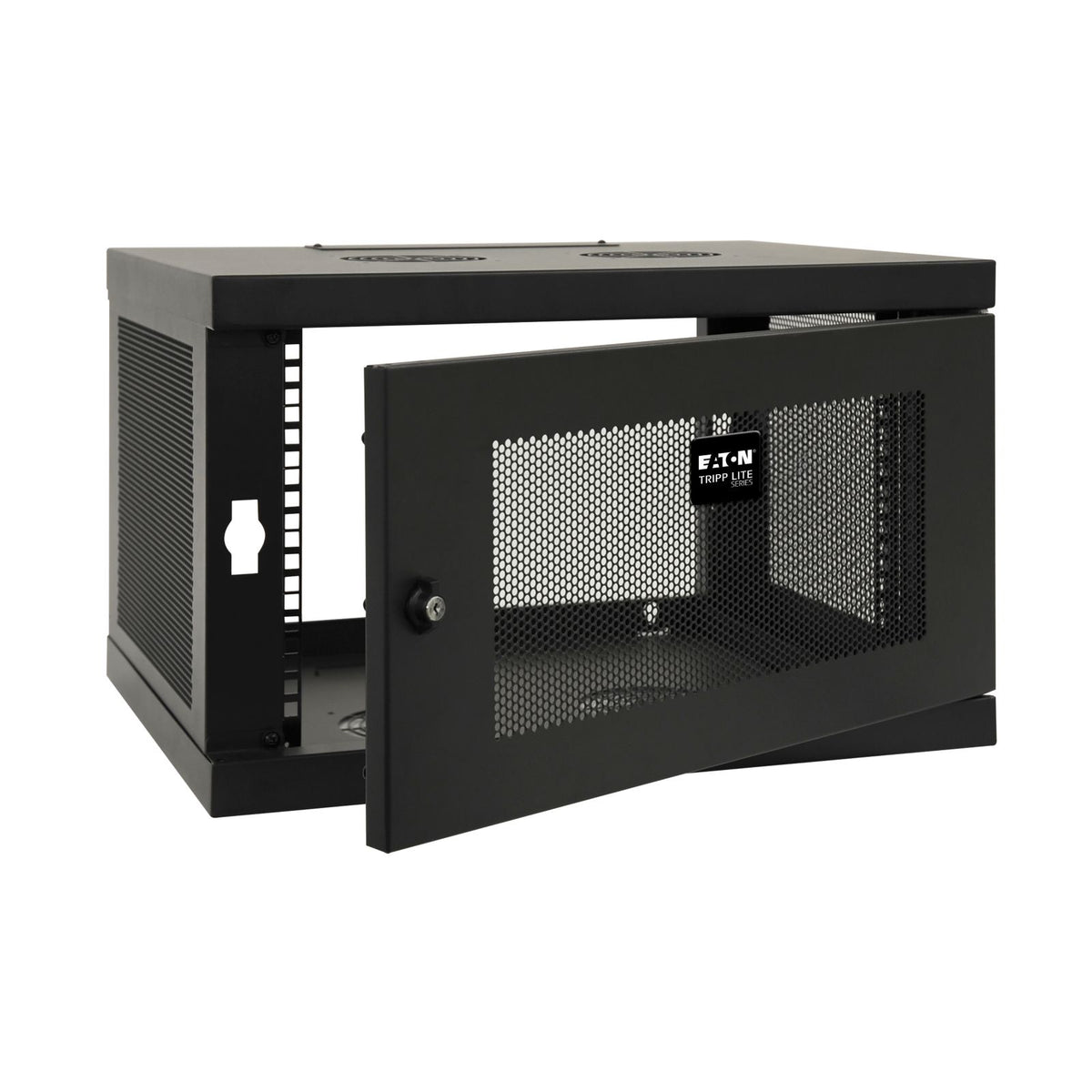 Tripp Lite by Eaton SRW6UKD SmartRack 6U Low-Profile Switch-Depth Knock-Down Wall-Mount Mini Rack Enclosure — view 4
