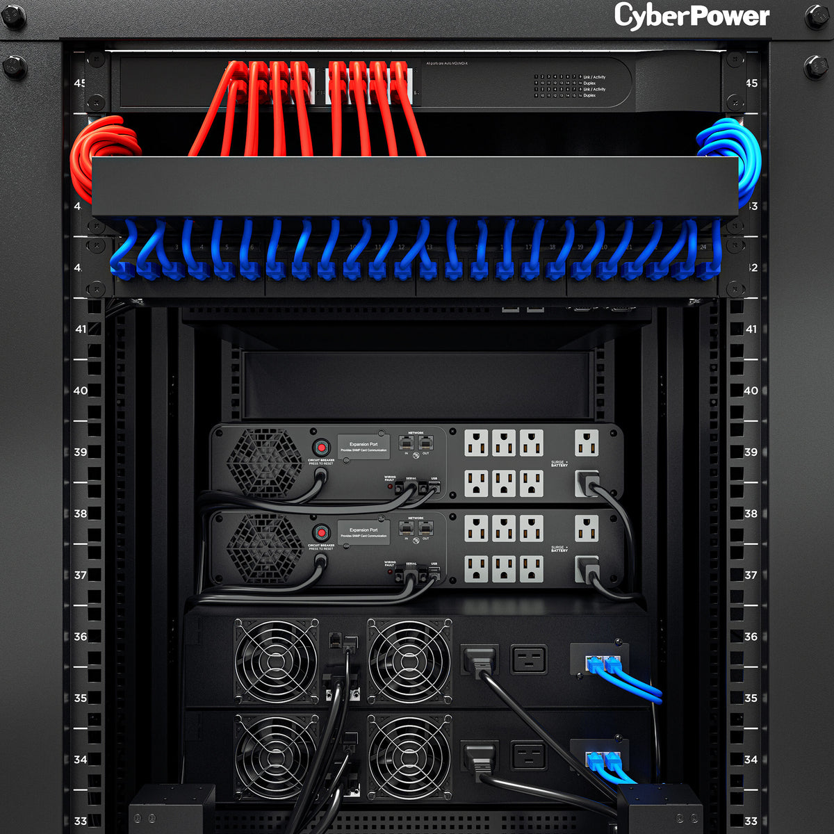 CyberPower CP1500PFCRM2U PFC Sinewave UPS, 2U Rackmount 1500VA/1000W — view 5