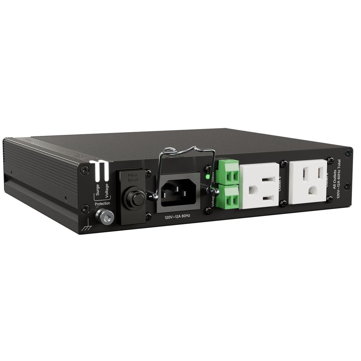 Middle Atlantic PDX-615C NEXSYS Compact PDU, 120V 15A, (6) 5-15R — view 4