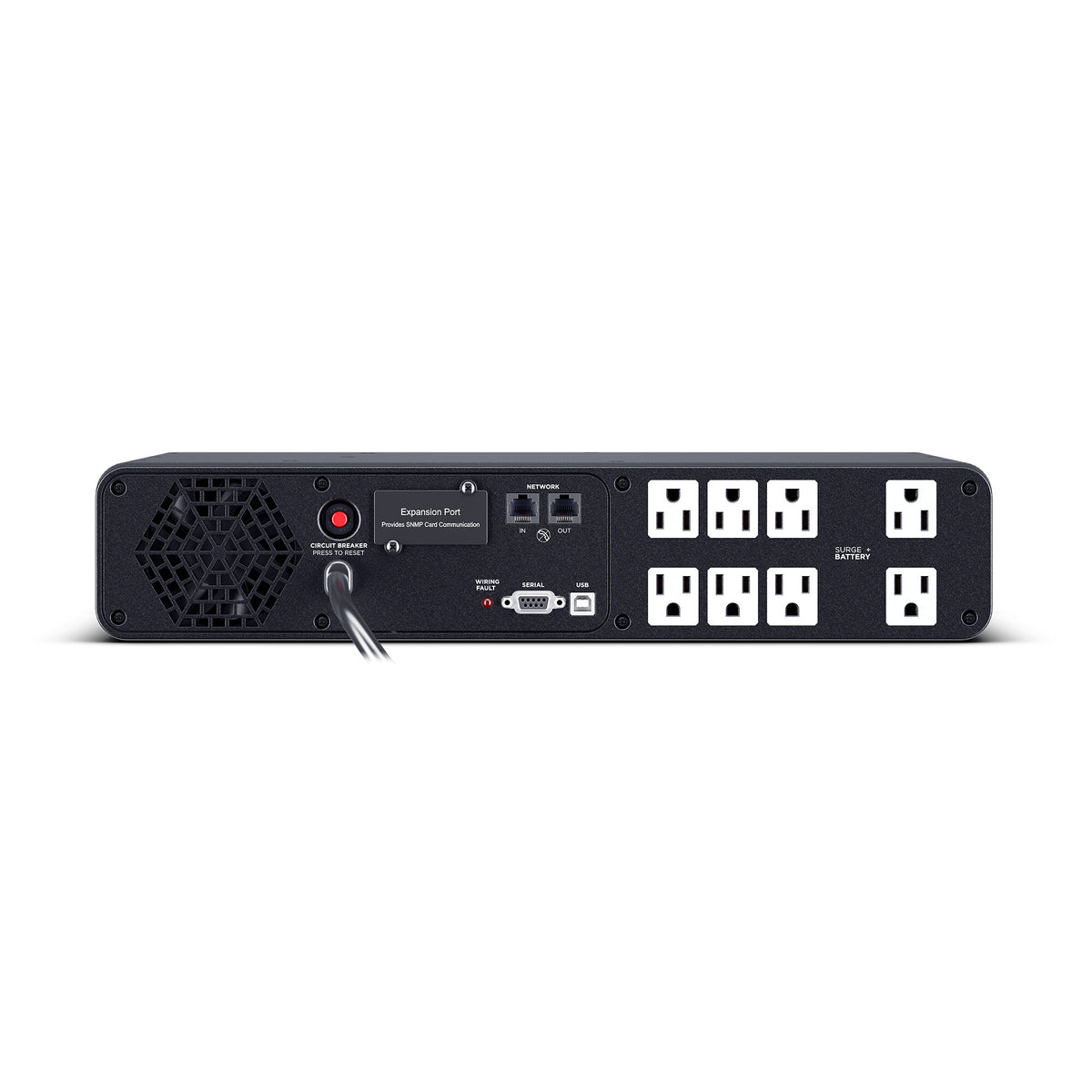 CyberPower CP1500PFCRM2U PFC Sinewave UPS, 2U Rackmount 1500VA/1000W — view 2
