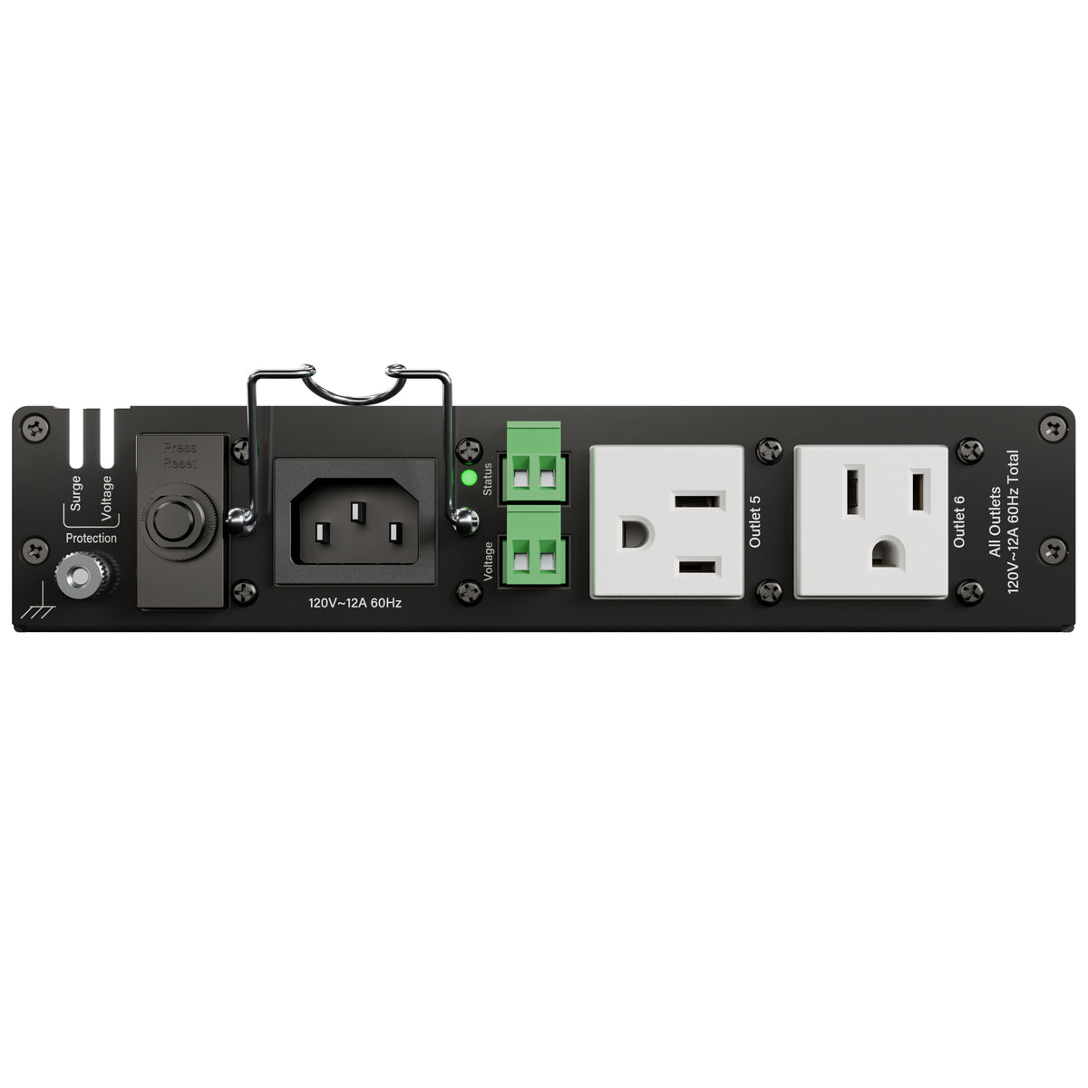 Middle Atlantic PDX-615C NEXSYS Compact PDU, 120V 15A, (6) 5-15R — view 5