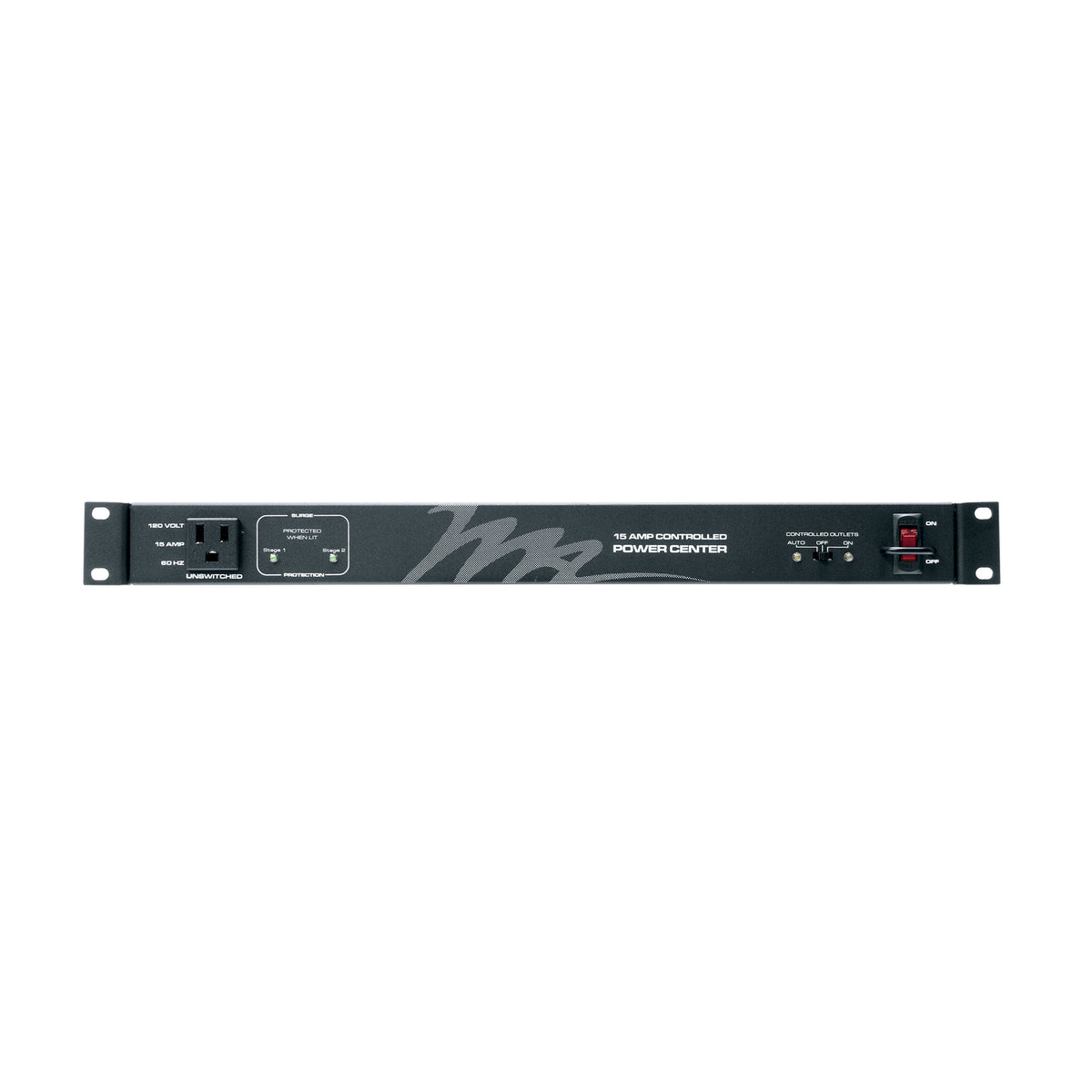 Middle Atlantic PDC-915R-2 Contact Controlled Rack PDU, 1U 120V 15A, (9) 5-15R