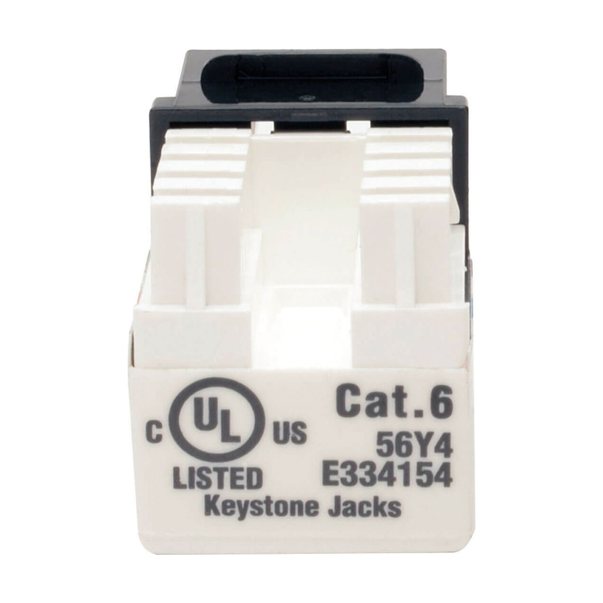 Tripp Lite by Eaton N238-010-BK Cat6/Cat5e 110 Style Punch Down Keystone Jack — view 3