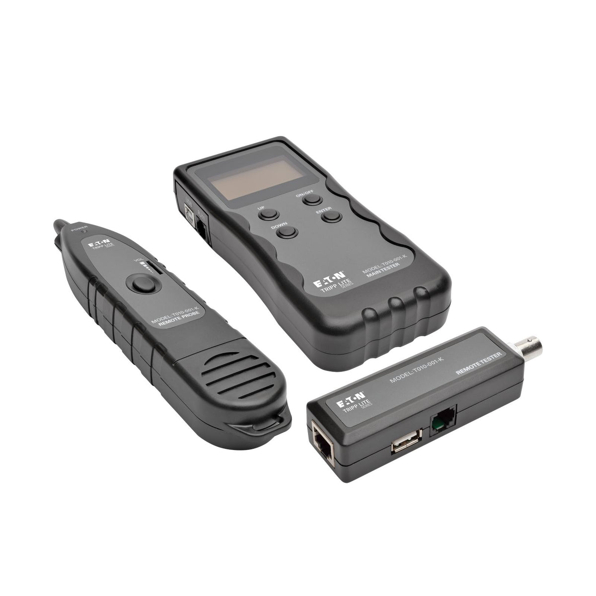 Tripp Lite by Eaton T010-001-K Multi-Function Cable Tester with Wire Tracker (RJ45, RJ11, BNC, USB)