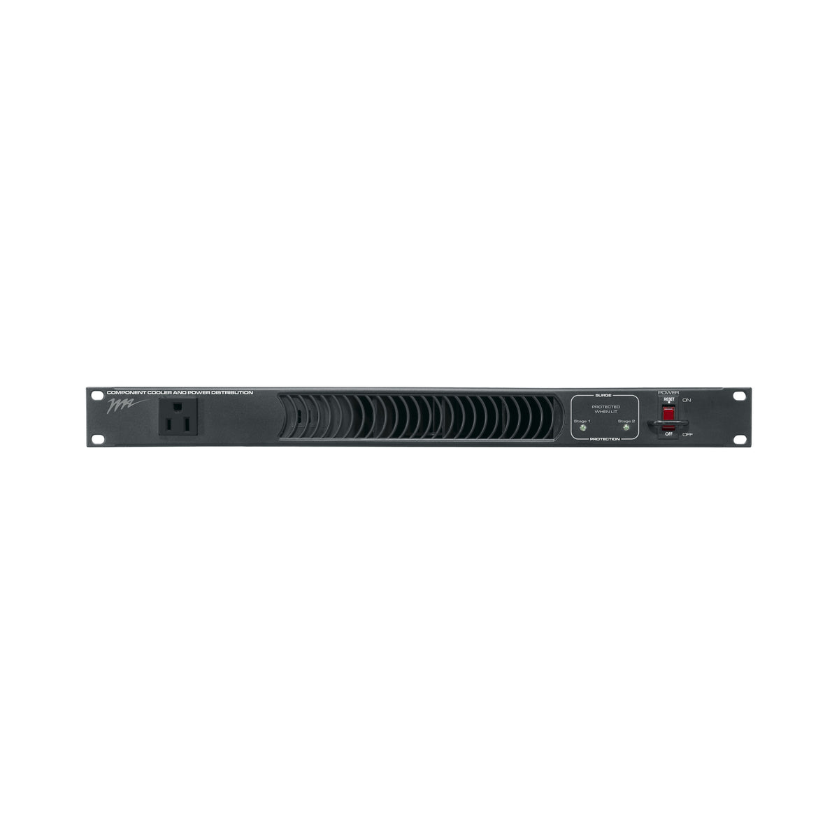 Middle Atlantic PDCOOL-1115R Rack Power and Cooling System, 1U 120V 15A, (11) 5-15R