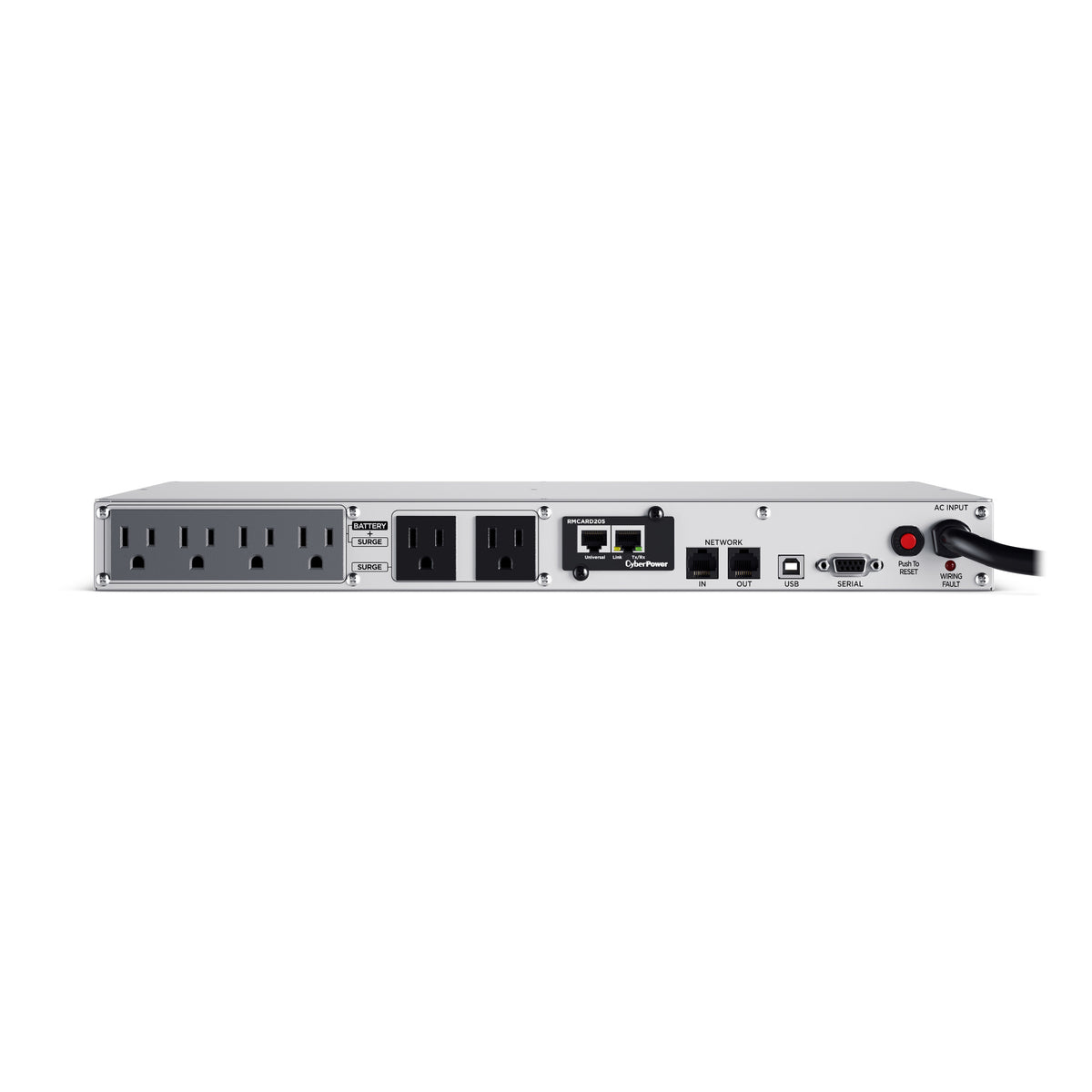 CyberPower OR1500LCDRM1U Smart App UPS, 1U Rackmount 1500VA/900W — view 3