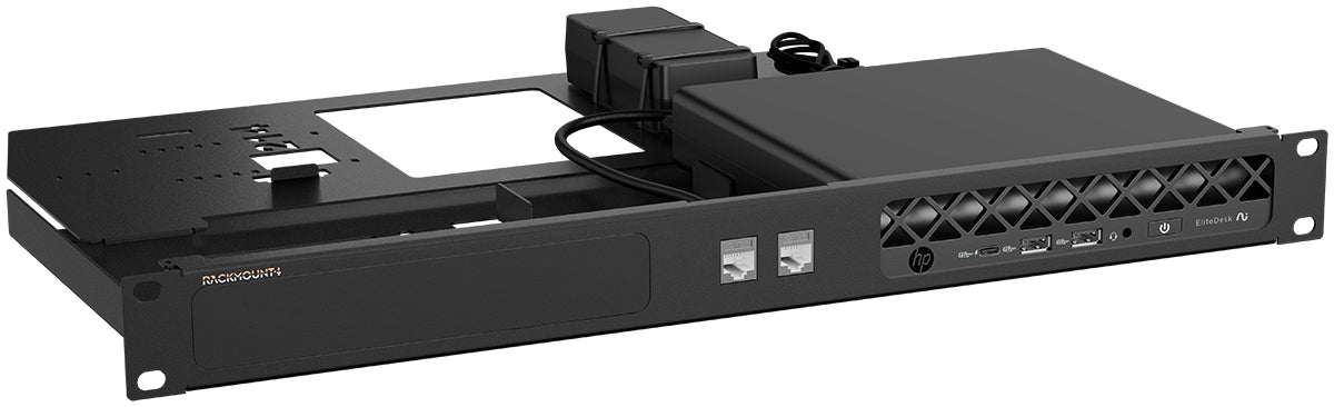 Rackmount.IT RM-HP-T3 Rack Mount Kit for HP Mini Desktop PCs, 1U