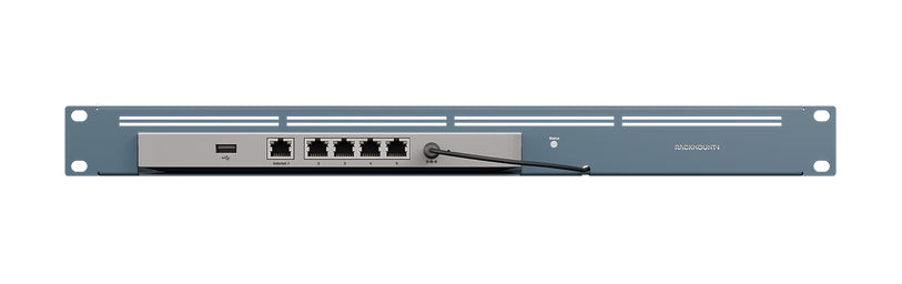 Rackmount.IT RM-CI-T23 Rack Shelf, 1U, Metallic Blue — view 2