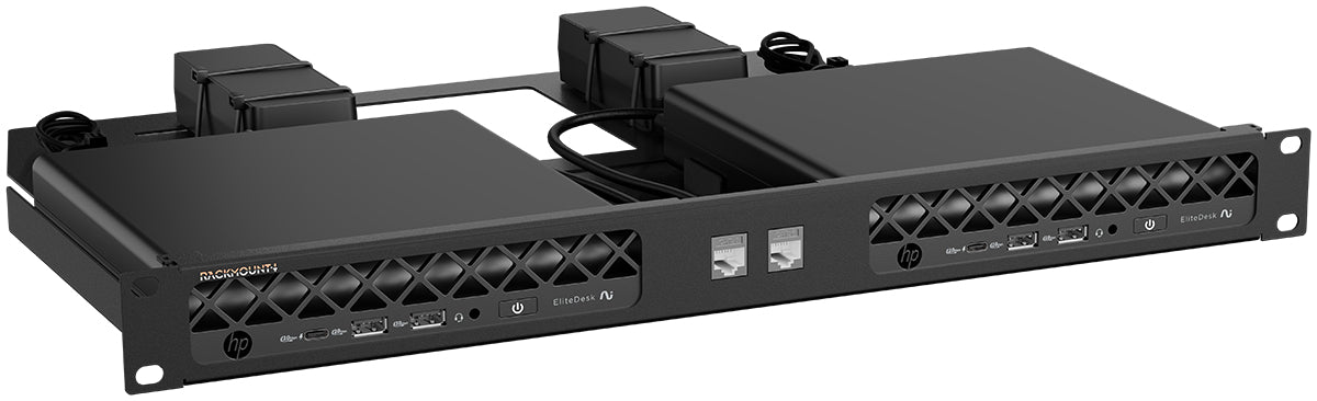 Rackmount.IT RM-HP-T3 Rack Mount Kit for HP Mini Desktop PCs, 1U — view 3
